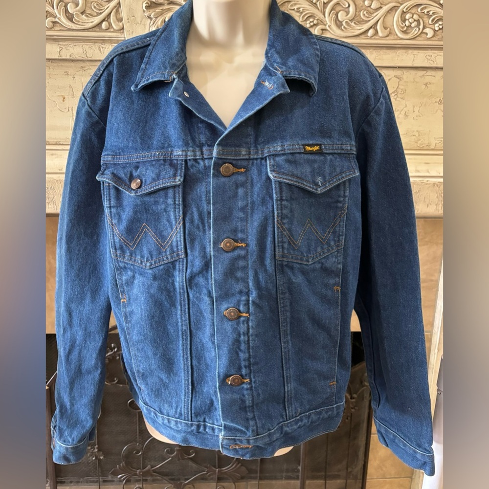 Wrangler Blue Denim Performance Jacket
